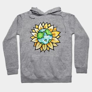 Sunflower Earth day Hoodie